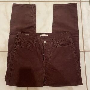 Levi’s Premium Wedgie Straight Corduroy Pants - W29 L28